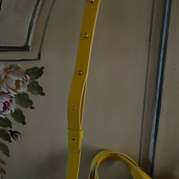 Mansur Gavriel mini tulipano leather tote bag nwt marigold - Picture 2 of 5